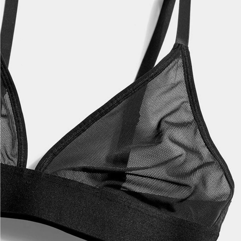 Negative Sieve Triangle Bra - Picture 4 of 7